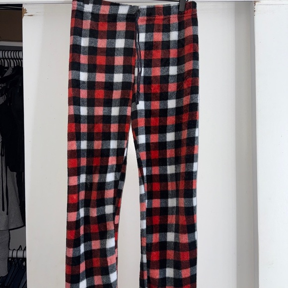 2/$15 Fashion Nova Cozy Red and Black Plaid PJ Pants - Picture 1 of 4